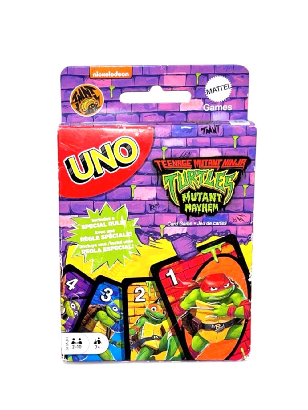 UNO Teenage Mutant Ninja Turtles Mutant Mayhem Card Game
